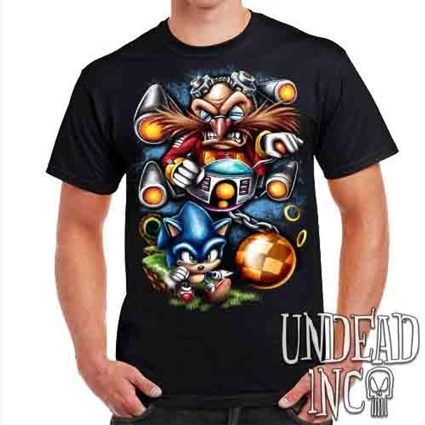 Sonic Boss Level - Mens T Shirt