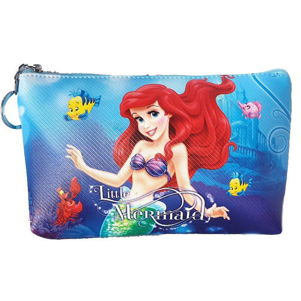 The Little Mermaid Atlantica Ariel Makeup Cosmetics Bag