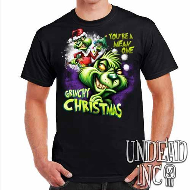 "You're a mean one" Grinch Christmas - Mens T Shirt