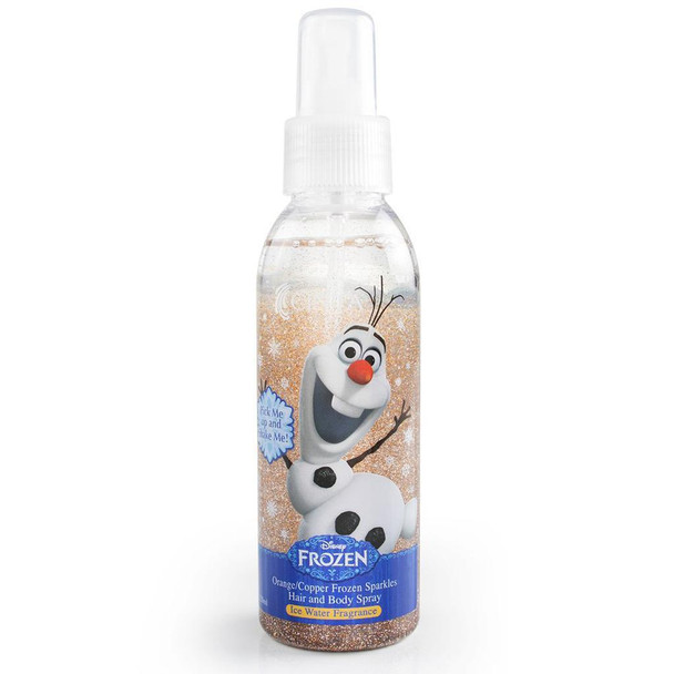 Frozen Olaf Orange Iced Water Glitter Body Spray