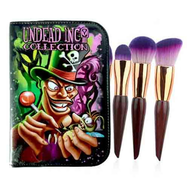 Undead Inc Collection Dr Facilier - Makeup Brush & Case Set