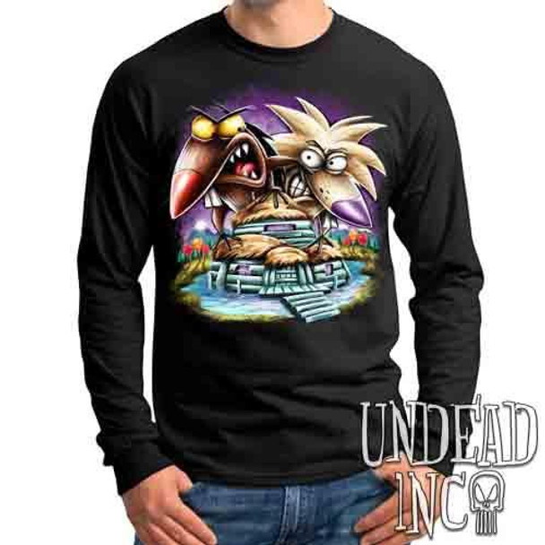 Angry Beavers - Mens Long Sleeve Tee