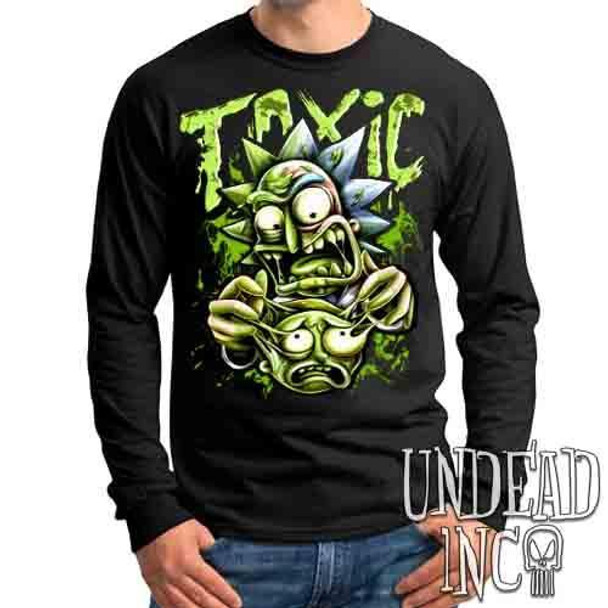 Rick Turning Toxic - Mens Long Sleeve Tee