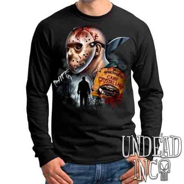 Jason Voorhees Camp Crystal Lake - Mens Long Sleeve Tee