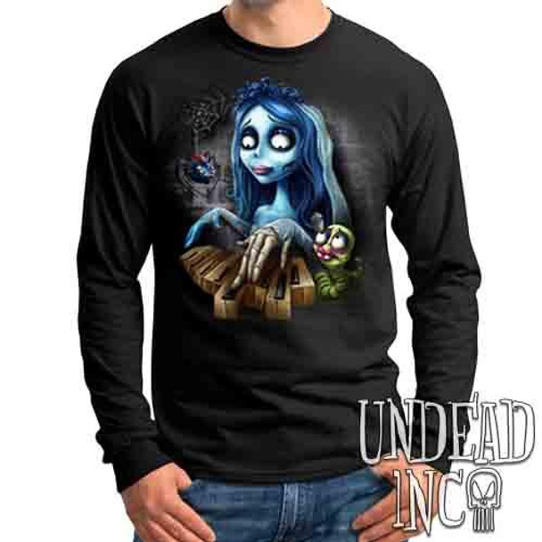 Corpse Bride Piano - Mens Long Sleeve Tee