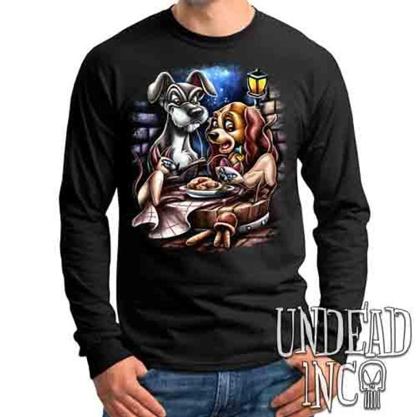 Lady & The Tramp Siamese Catastrophe - Mens Long Sleeve Tee