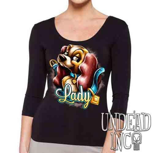 LADY - Ladies 3/4 Long Sleeve Tee