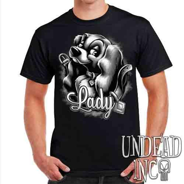 LADY Black & Grey - Mens T Shirt