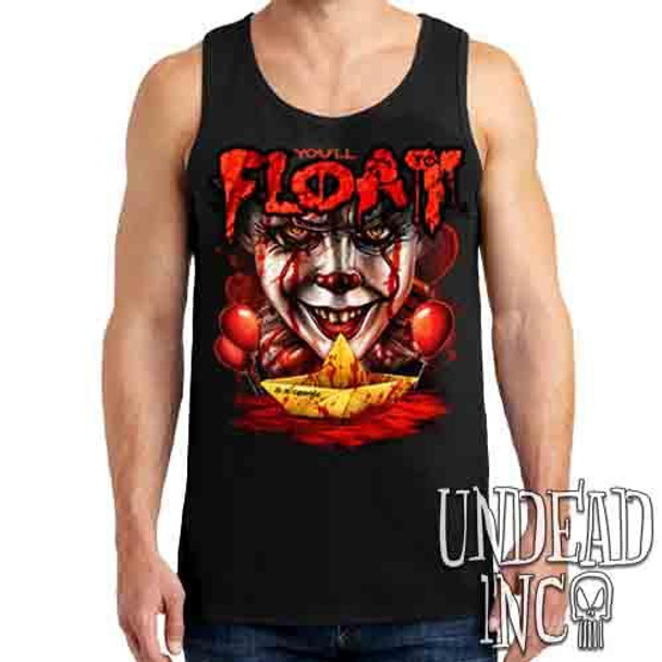 IT Pennywise You'll Float Too - Mens Tank Singlet