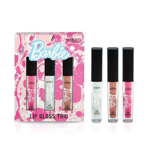 Barbie Glitter Lip Gloss Trio