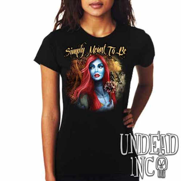 Simply Meant To Be Sally - Nightmare Before Christmas - Ladies T Shirt