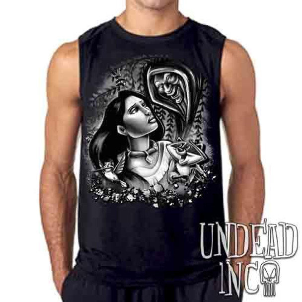 Pocahontas Colors Of The Wind Black & Grey - Mens Sleeveless Shirt
