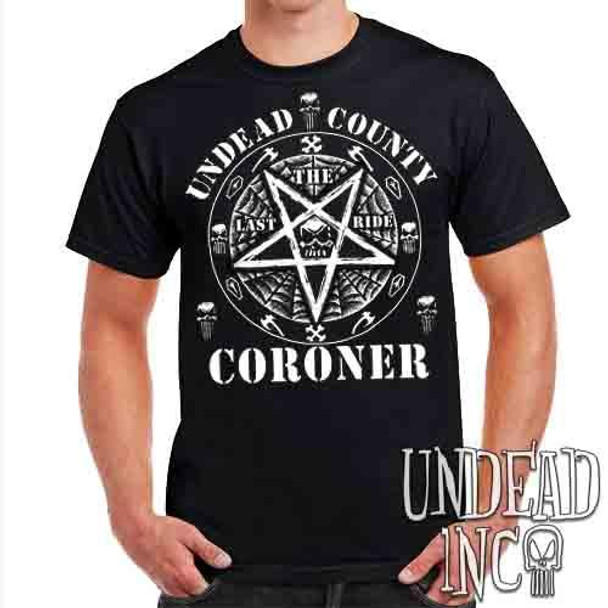 Undead Inc County Coroner - Mens T Shirt