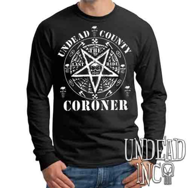 Undead Inc County Coroner - Mens Long Sleeve Tee