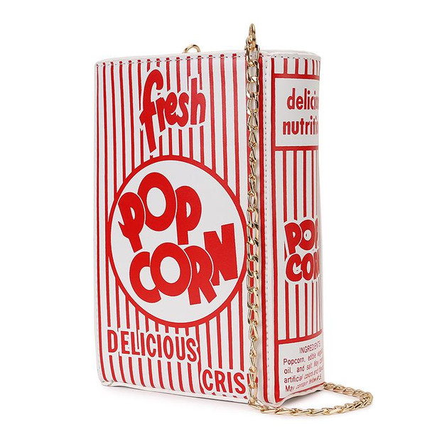Fresh PopCorn Bag With Removable Strap