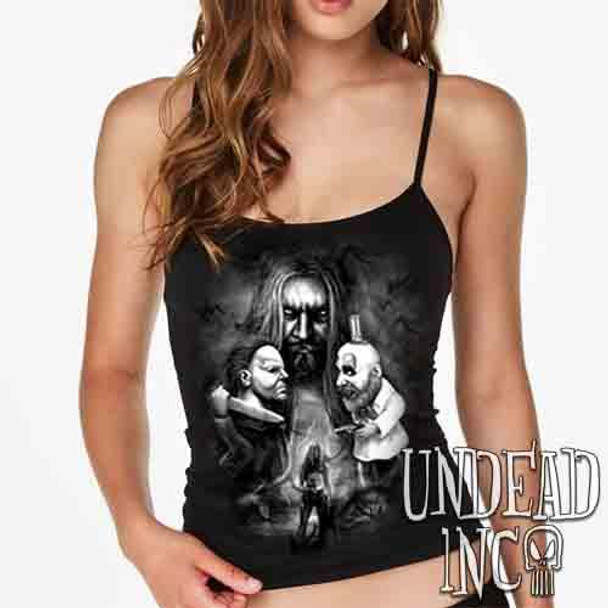 Rob Zombie Black & Grey - Petite Slim Fit Tank