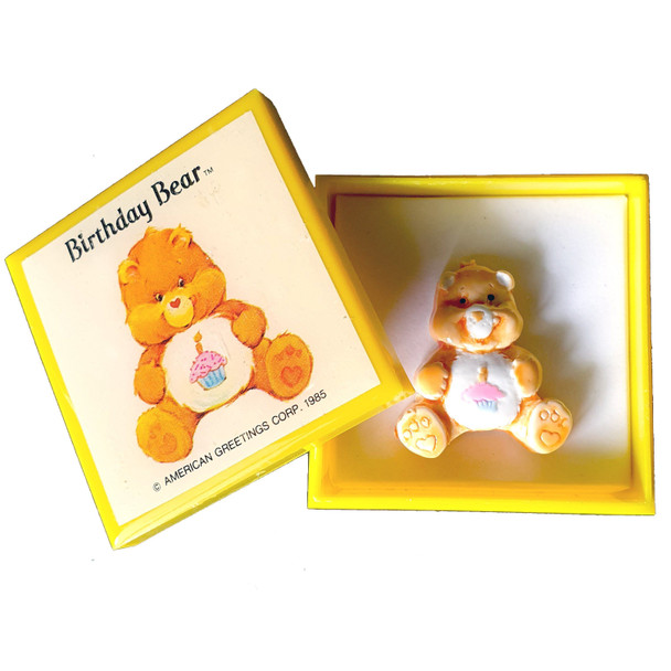 Care Bears 1985 - Birthday Bear PIN Brooch