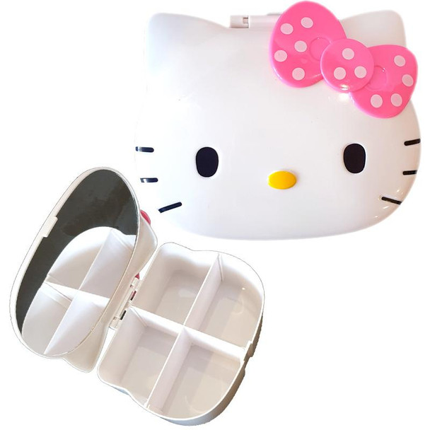 Hello Kitty Storage Box With Mirror