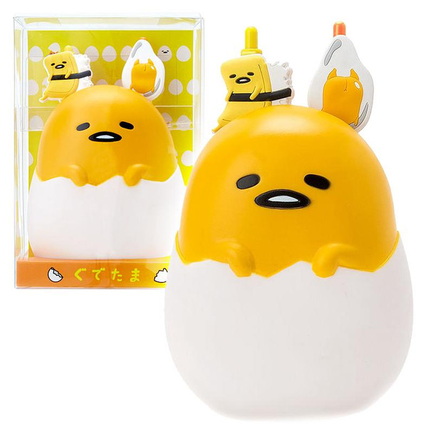 Sanrio Gudetama The Lazy Egg - Pen / Makeup Brush Holder Set