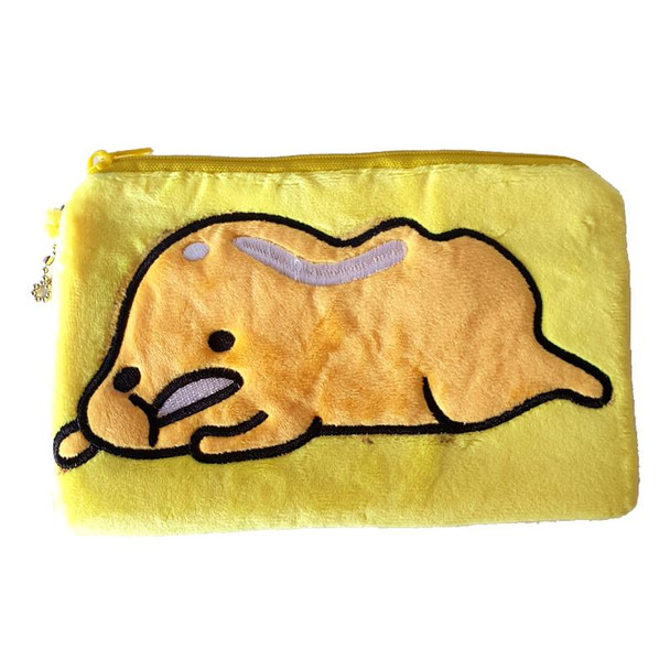 Gudetama The Lazy Egg Plush Makeup Cosmetics Bag