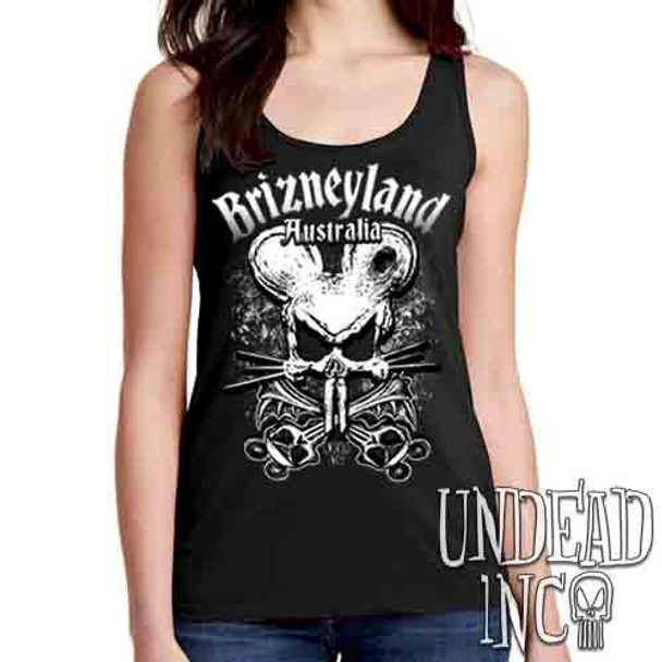 Undead Inc Mickey Mortis Brizneyland Australia - Ladies Singlet Tank