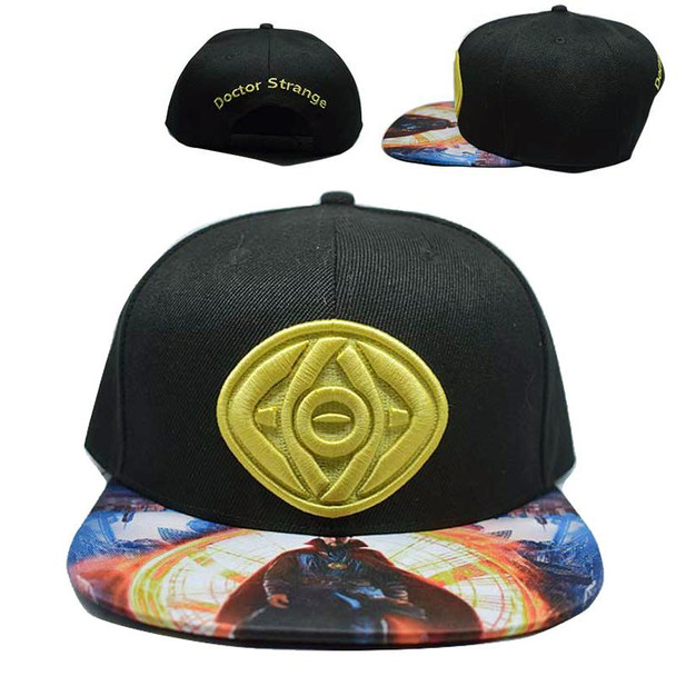 Doctor Strange Printed Brim Cap Hat