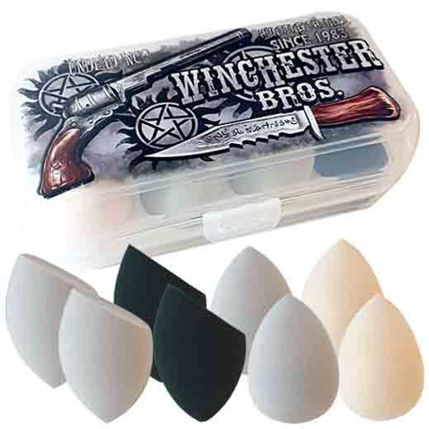 Supernatural Hunting Things Undead Inc Makeup Beauty Sponge Set