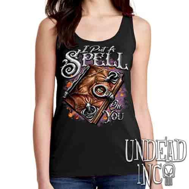 I Put A Spell On You - Book - Ladies Singlet Tank