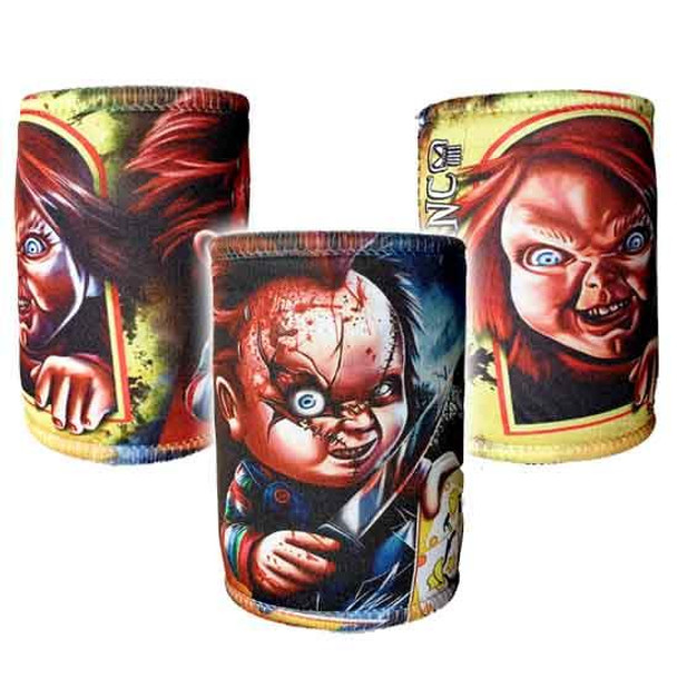 Chucky Undead Inc Stubby Cooler