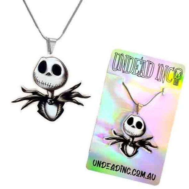 Jack Skellington Undead Inc STAINLESS STEEL Necklace