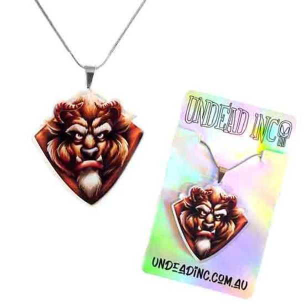 Beast Mount Undead Inc STAINLESS STEEL Necklace