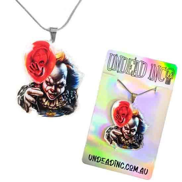 IT Pennywise Balloon Undead Inc STAINLESS STEEL Necklace