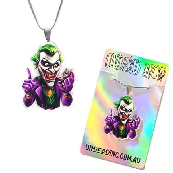 Joker Undead Inc STAINLESS STEEL Necklace