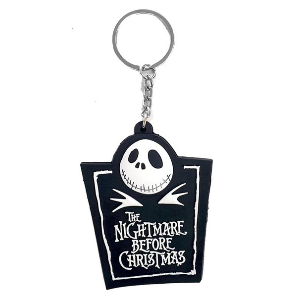 Nightmare Before Christmas Logo Key Ring Chain