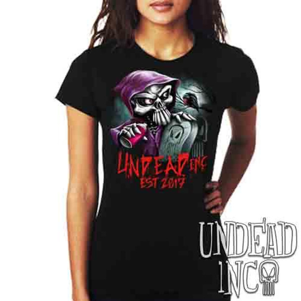 Undead Inc Mortis Graveyard - Ladies T Shirt