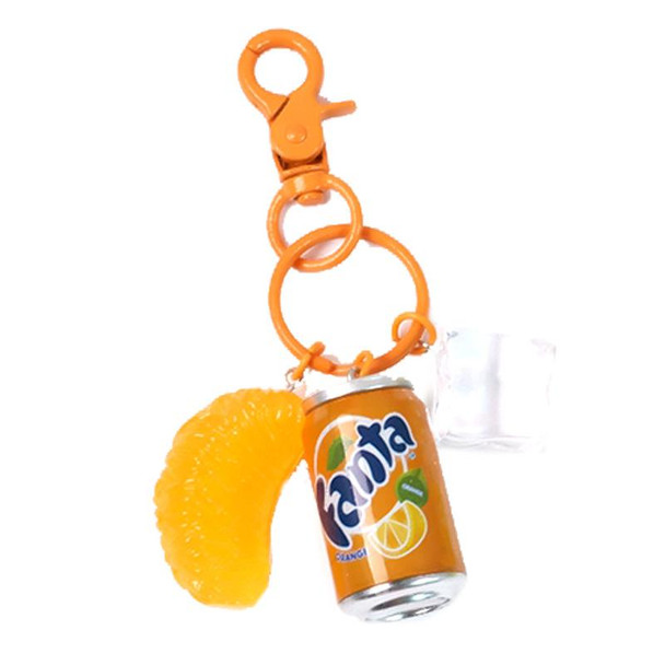 Fanta Can Keyring Chain