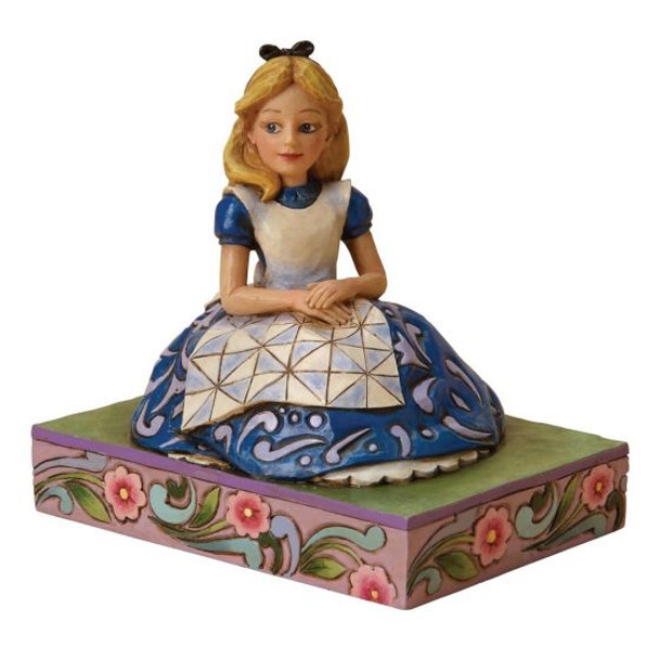 Alice In Wonderland Awaiting an Adventure Statue