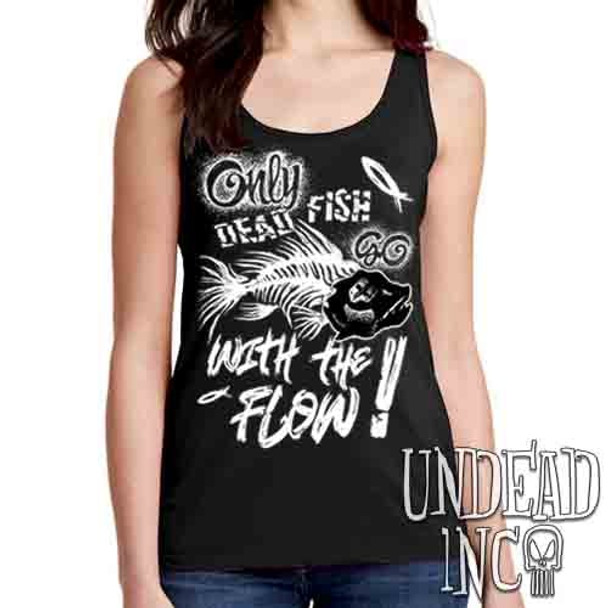 Heathen Spirit Dead Fish - Ladies Singlet Tank