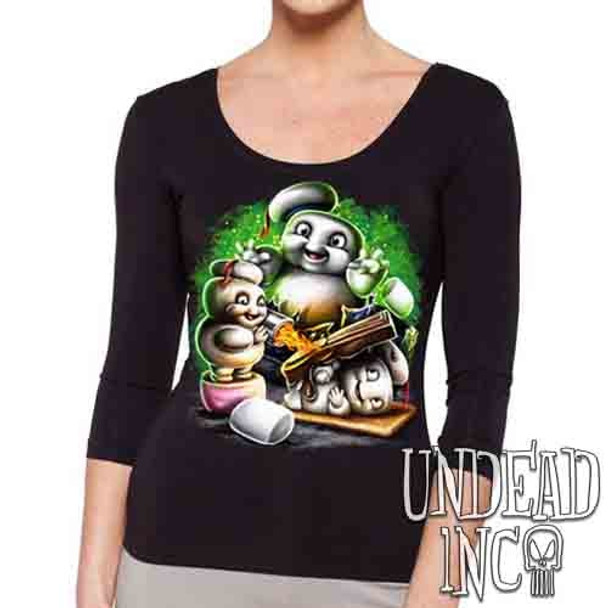 Mini Puft Madness - Ladies 3/4 Long Sleeve Tee