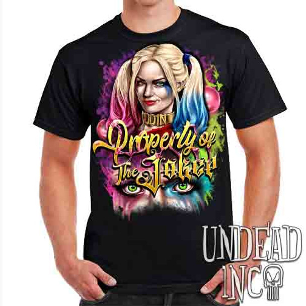Suicide Squad Harley Quinn Property Of The Joker - Mens T Shirt