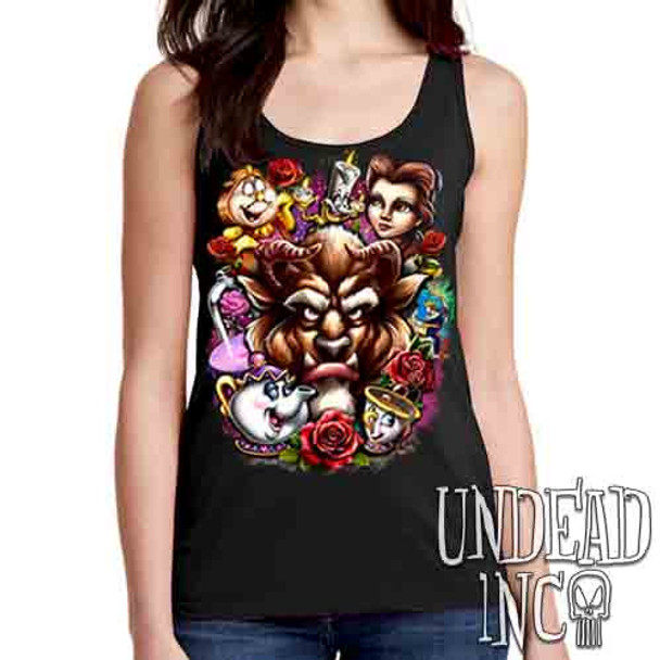 Beauty & the Beast - Ladies Singlet Tank