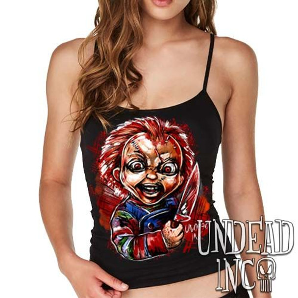 Chucky Watercolor - Petite Slim Fit Tank