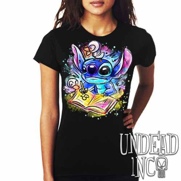 Stitch Watercolor - Ladies T Shirt