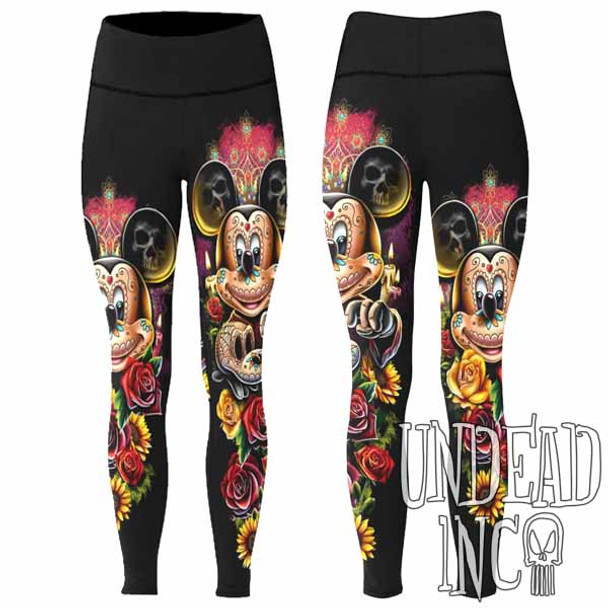 Mickey Day Of The Dead Women's Leggings