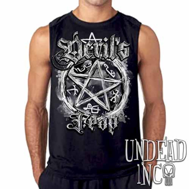 Supernatural Devil's Trap Black & Grey - Mens Sleeveless Shirt