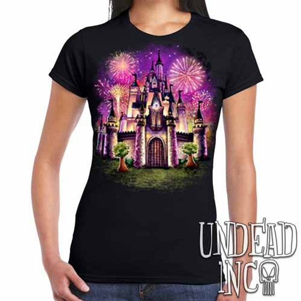 Sunset Castle Of Dreams - Ladies T Shirt