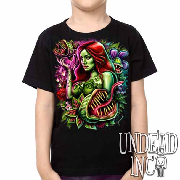Poison Ivy - Kids Unisex Girls and Boys T shirt
