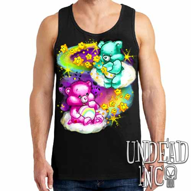 Care Bears Watercolor Wishes - Mens Tank Singlet
