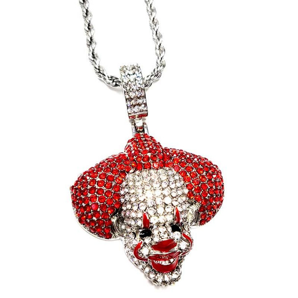 IT Pennywise Silver Necklace