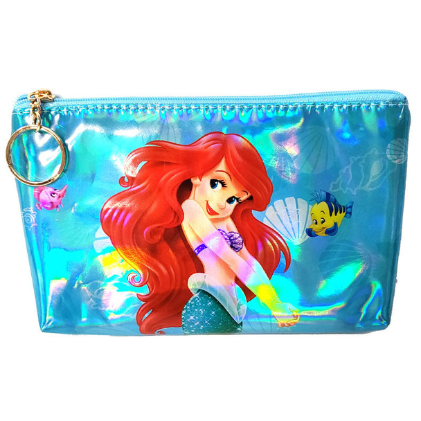 The Little Mermaid Iridescent Makeup Cosmetics Bag-1